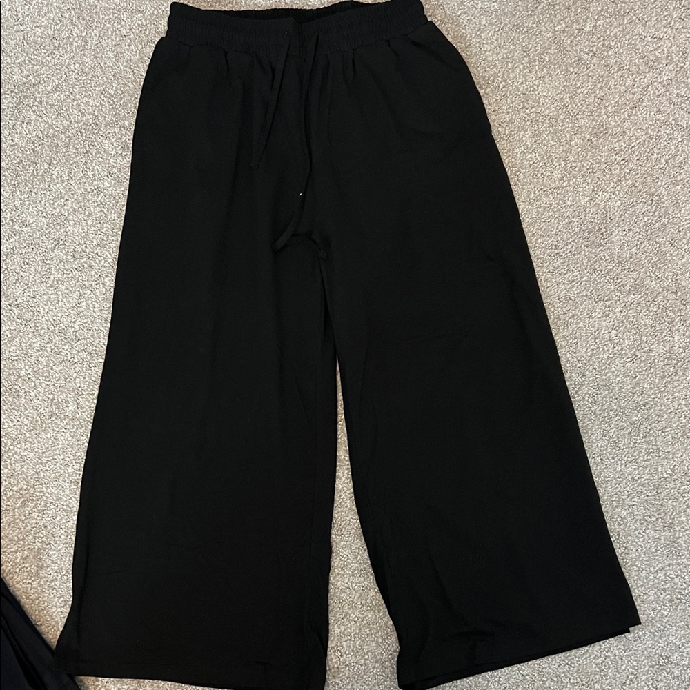 Women's Black Pajama Pants
